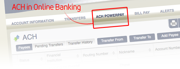 ach powerpay first basin credit union